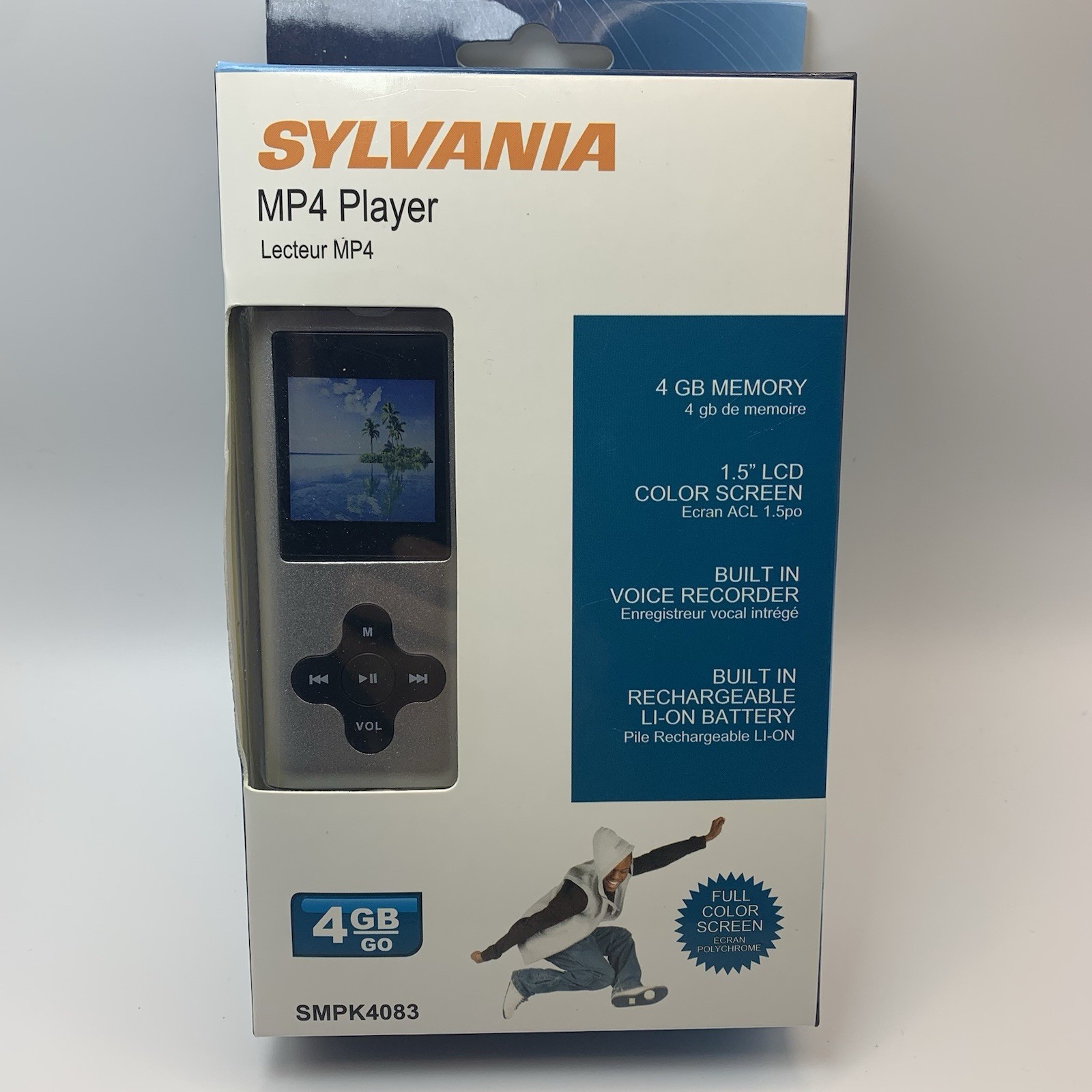 Sylvania 4 Gb 1.5" Lcd Video Smpk 4083