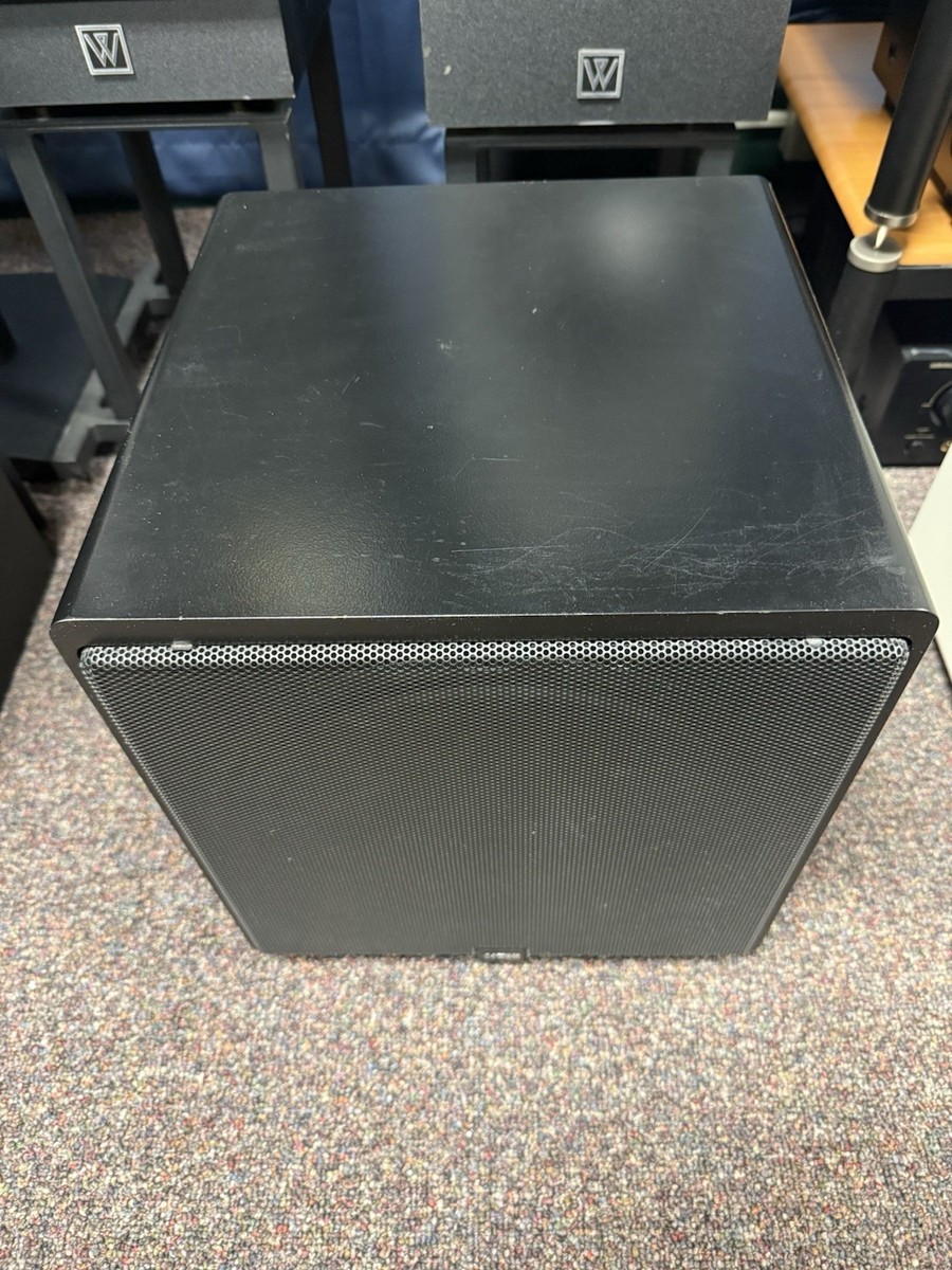 Canton Plus C Passive Subwoofer - Black- Tested & Working | eBay