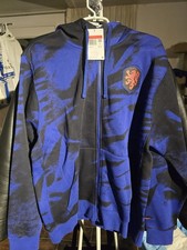 Nike KNVB Netherlands WC World Cup NSW Fleece Full Zip Hoodie Sz L DH4960 NWT