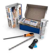 Dryrod Damp Proofing Rods DPC Kit: Treats 6 Linear metres (9" Wall) - BBA... 