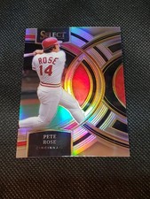 2024 Panini Select • PREMIER LEVEL #19 • SILVER PRIZM • PETE ROSE