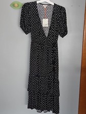 Small Black With White Polka Dots Dress
