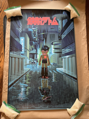 Bottleneck Gallery Laurent Durieux ''Astro Boy'' Variant Printers Proof PP 8/10