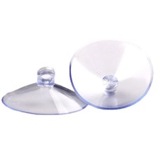 4x Small Transparent Suction Cup Suckers for Window Wall Bathroom Kitchen Car