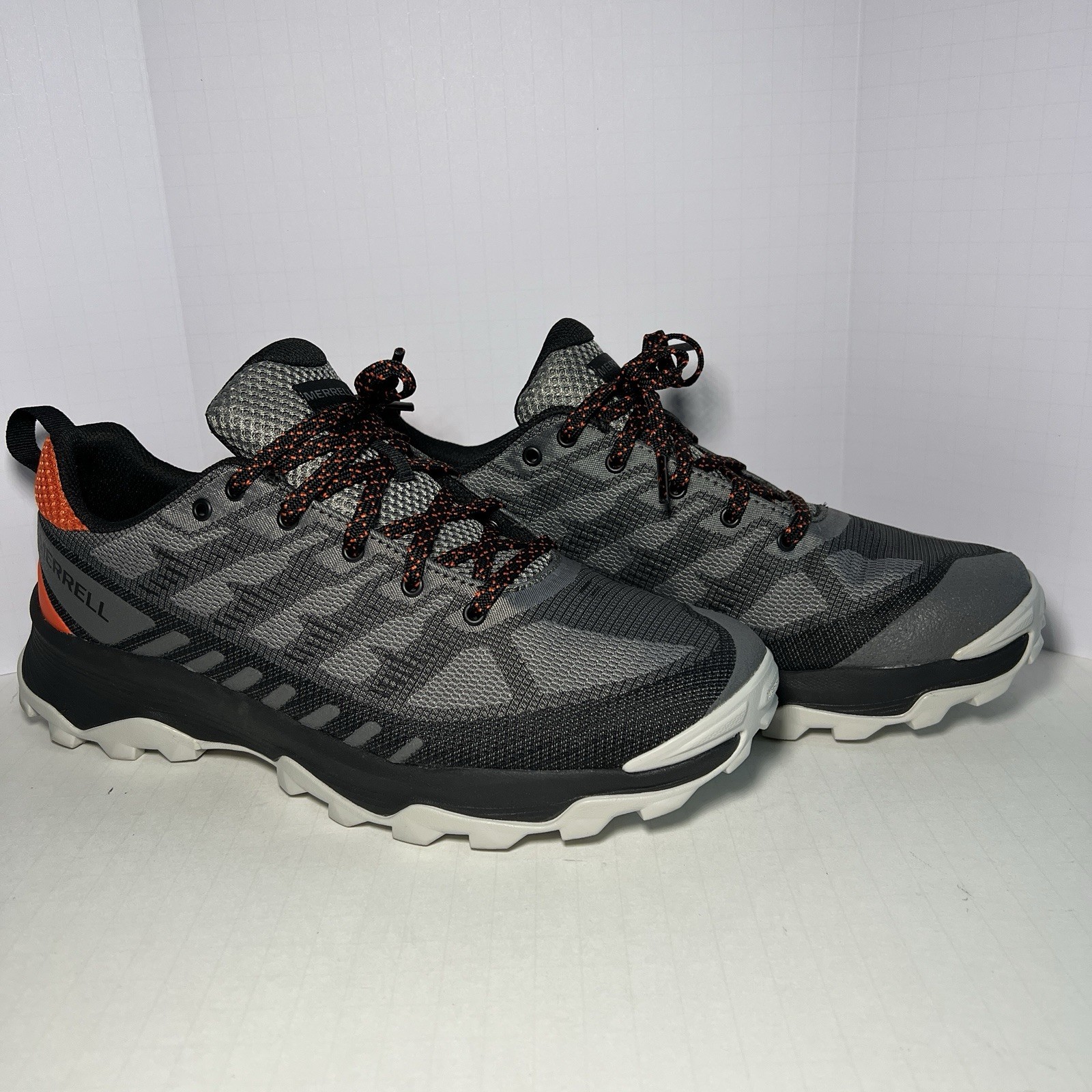 Scarpe da trekking Merrell uomo Speed Eco taglia 10 5 antracite mandarino J036987 ��
