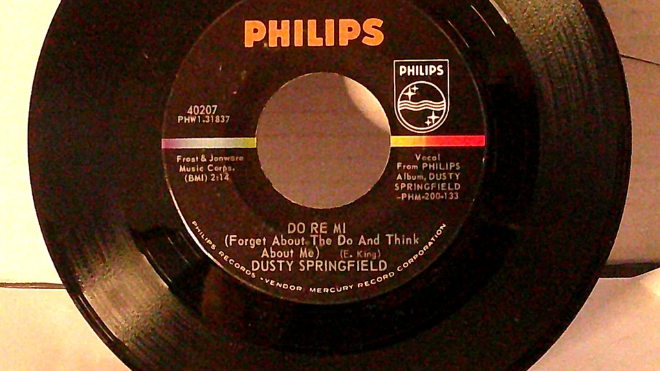 Dusty Springfield,Philips,"Wishin' And Hopin'"US,7"45,1964 British Invasion,M- - Image 2 of 2