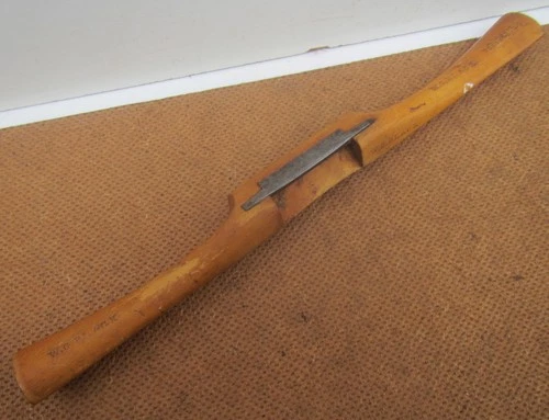 Vintage G. Musgrave, Lincoln Wooden Spokeshave Woodwork Hand Tool