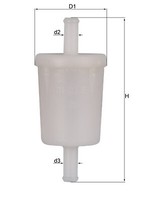 Mahle Original KL260OF Kraftstofffilter FüR