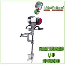 1,3 HP 4 TEMPI FUORIBORDO MOTORE TENDER GOMMONE BARCA FUORIBORDO