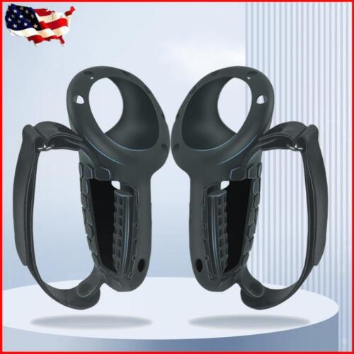 Set copri impugnatura controller con cinturino nocche da polso comodo per Meta Quest 3
