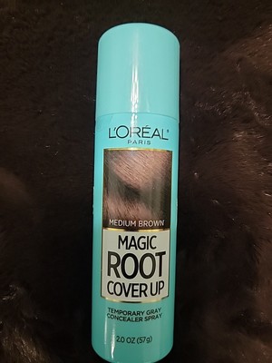L'Oréal Magic Root Cover Up Medum Browon Women's Root Touch-Up - 2 fl oz