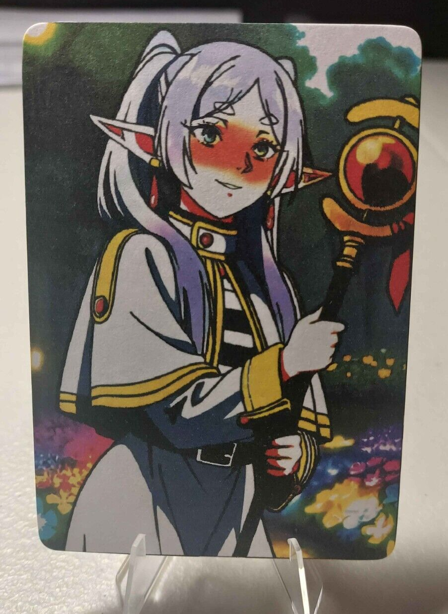 Frieren Full Art Goddess Story Anime Waifu Trading Card