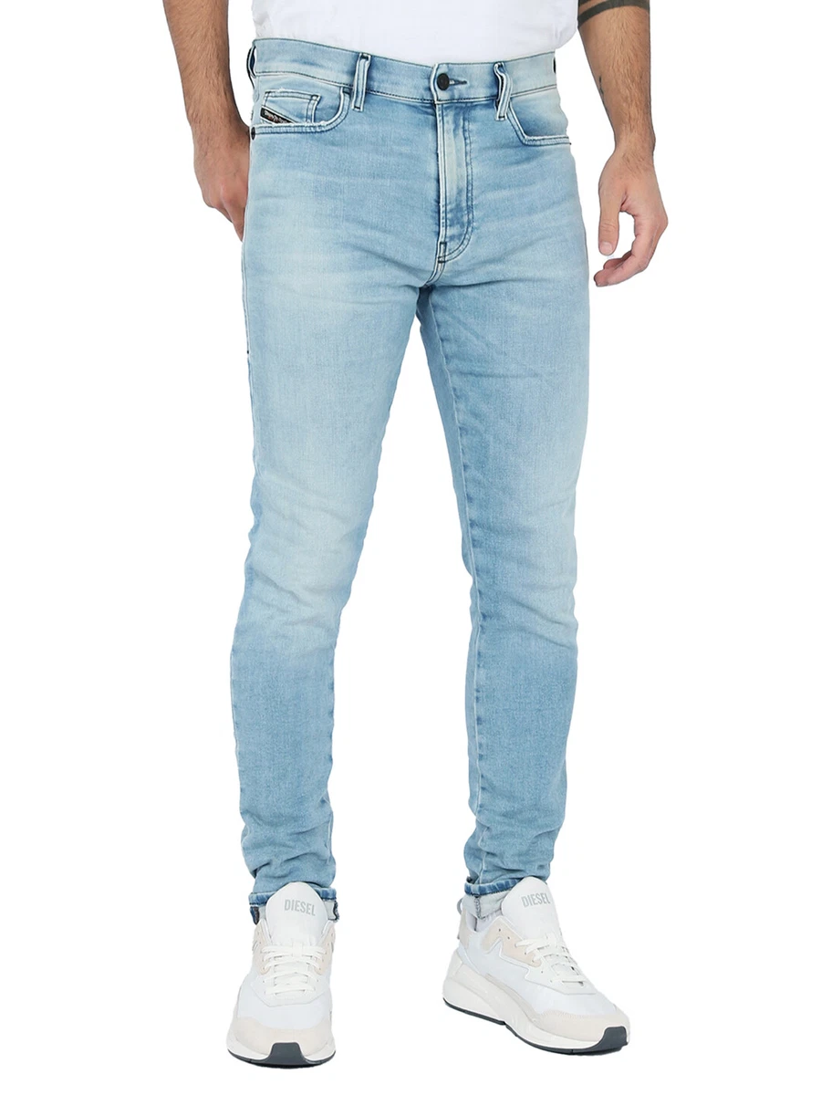 Diesel Mens Skinny Fit High Waist Jogg Jeans D Amny W32 L32