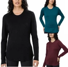 Women's Segments Merino Wool Long Sleeve Base Layer Top Tee