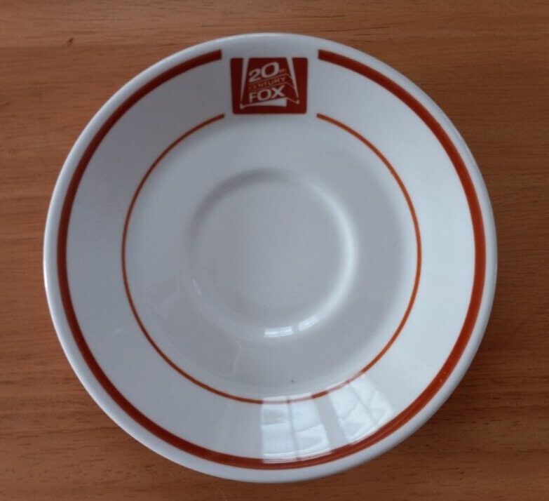 Vintage 20TH CENTURY FOX STUDIO Syracuse China USA - 5.875 Saucer