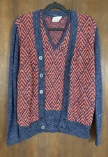 VTG 50s Saks Fifth Avenue Twin Set Sweater Made In Italy