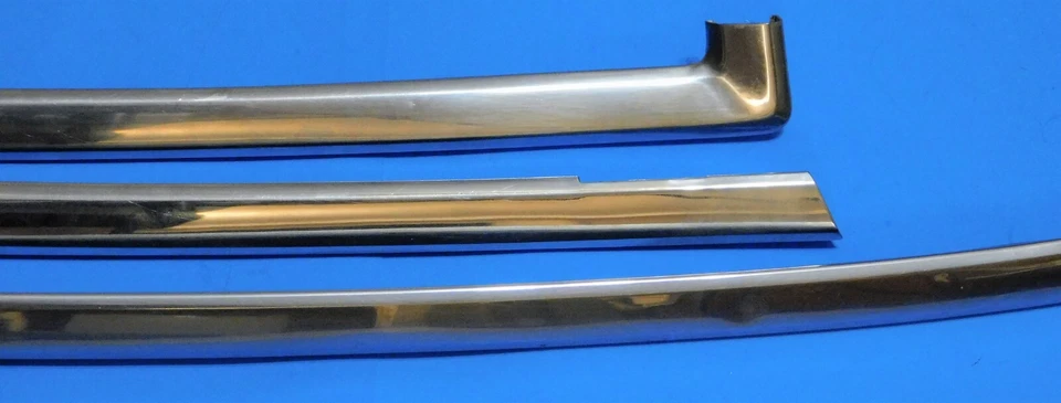 1981 1982 1983 Chrysler Imperial OEM комплект отделки молдингов переднего лобового стекла - 3 шт. - Изображение 4 из 4