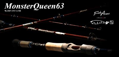 Tulala x Fish Arrow Rod Baitcast Monster Queen 63 (5849) | eBay