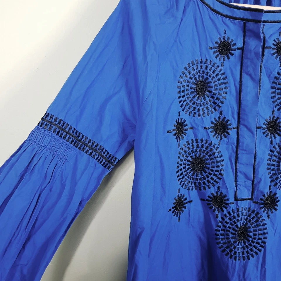 [ TORY BURCH ] Womens Aubrey Embroidered Tunic Top RRP$400+ | Size AU 12 or US 8 - image 3 of 4