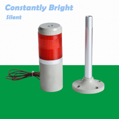 Leise LED Strobe Warnleuchten Warnung Alarm Notfall Blinklicht Alarmsystem