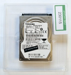 HDD / Festplatte / Toshiba / MK3261GSYN / 2,5" / SATA / 320 GB / 7200 rpm