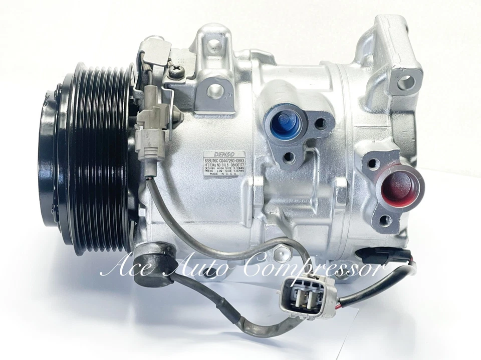 Kit de compressor A/C 2007-2009 Lexus RX350 Reman fabricante de equipamento original ano Wrty - Imagem 2 de 2
