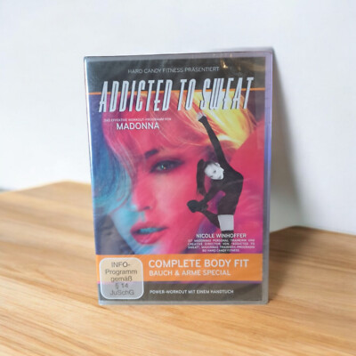 Addicted to Sweat Complete -Body Fit Bauch Arme - Madonna DVD NEU