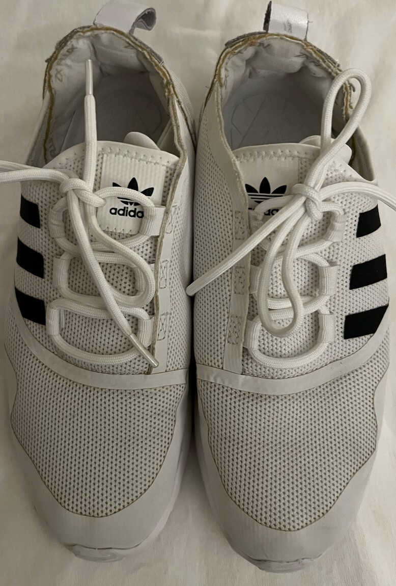 ADIDAS ZX Flux ADV (BB2286) White with Black accents | eBay ADIDAS ZX Flux ADV (BB2286) White with Black accents | eBay