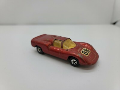 Vintage Matchbox Series No. 68 Porsche 910 Lesney 1970 Superfast