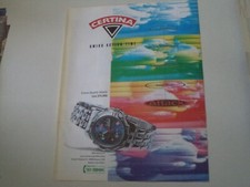 advertising Pubblicità 1997 OROLOGIO CERTINA CRONO QUARTZ ATTACK