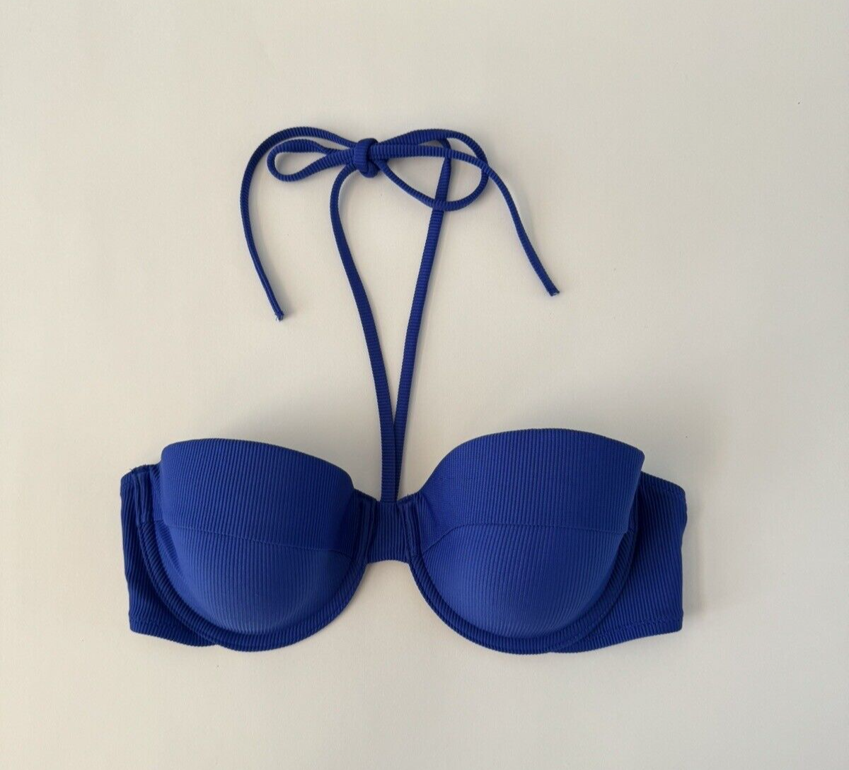 underwire padded bikini top