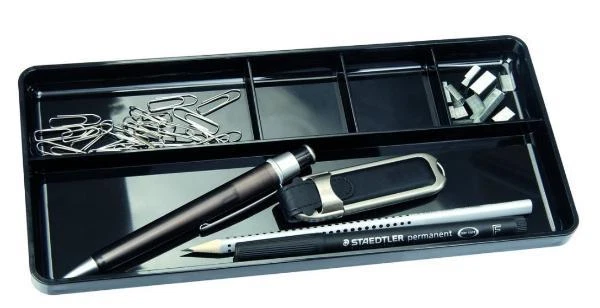 HAN Stifteschale KLASSIK Kunststoff schwarz Stiftschale Stiftablage Schreibtisch