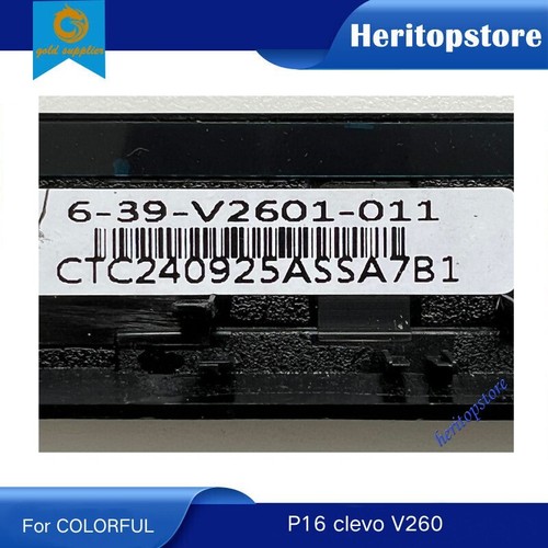 New For COLORFUL P16 clevo V260 LCD Back Cover Rear Lid / LCD Front Bezel Cover - Picture 7 of 7