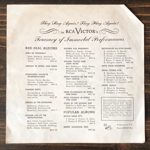 Vintage RCV Victor 45 RPM Red Seal WDM 1020 - Tchaikovsky Nutcracker Suite - Picture 12 of 13