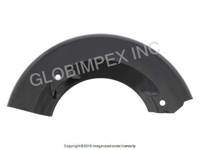 PORSCHE 911 912 (1965-1968) Brake Disc Protection Shield REAR L or R UPPER (1) - Image 2 of 2