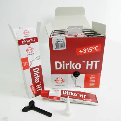 Elring Dirko HT High-Temp Sealant - 70ml Tube, For Gaskets & Engine Repairs