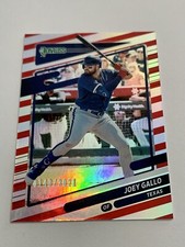 Joey Gallo 2021 Donruss #189 Variation HOLO Rangers Baseball Numbered #0143/2021