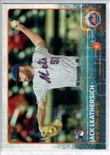 2015 Topps Update #US26 Jack Leathersich NM-MT RC Rookie Mets 