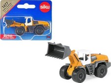 Liebherr 576 Wheel Loader Yellow with White Top Diecast Model by Siku