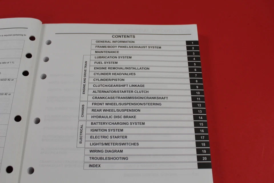 Manual de reparación de taller de servicio OEM 08-09 Honda CRF230 CRF230L/M #61KFB01 Foto 3 de 4