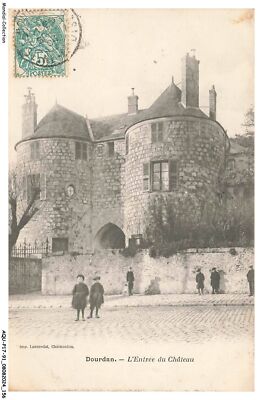 AQUP17-1098-91 - DOURDAN - L'entrée du chateau