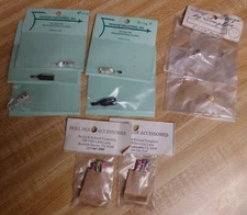 LOT #3 DOLLHOUSE ACCESSORIES NR FARROW INDUSTRIES TINY THINGS HANDMADE ORIGINALS