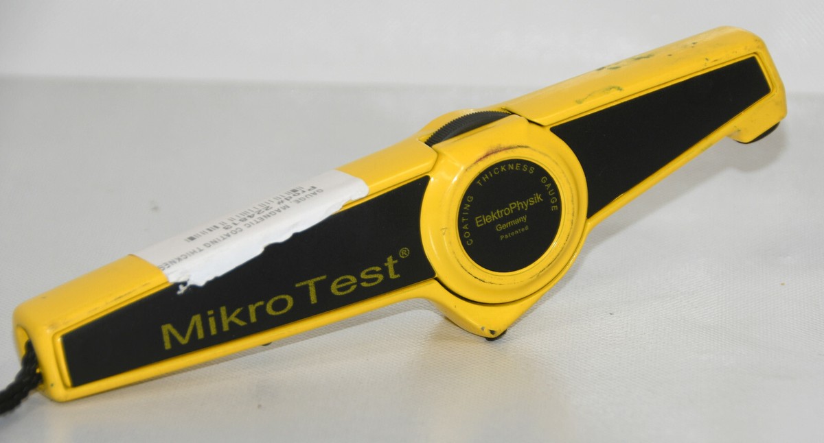 ElektroPhysik MikroTest FM5 Magnetic Coating Thickness Gauge | eBay