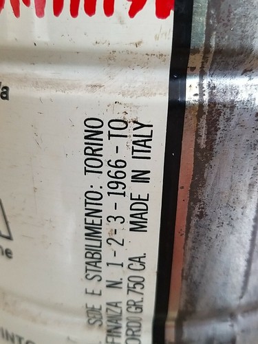 LATTINA PUBBLICITARIO IN LATTA CAFFÈ LAVAZZA PAULISTA 500g VUOTA anno 1966 - Imagen 5 de 12