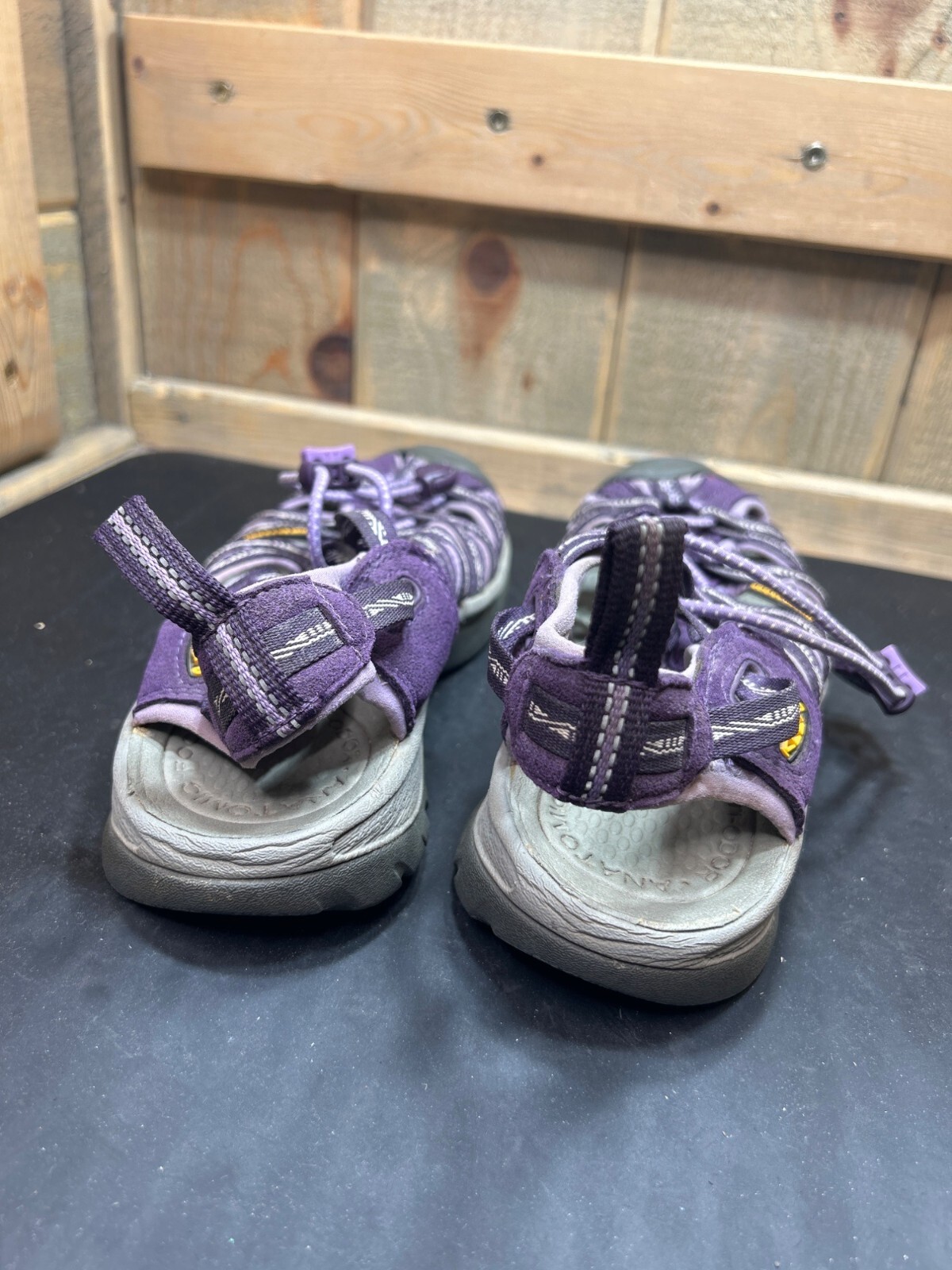 Sandali Keen donna viola impermeabili taglia 6 scarpe da trekking outdoor