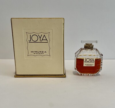 Vintage Perfume Extracto Joya N.888 Myrurgia Espana Used with Box