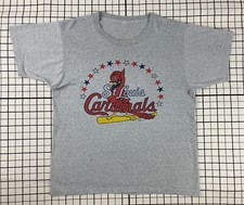 vintage 80s ST LOUIS CARDINALS t shirt baseball 50/50 single stitch MLB grey