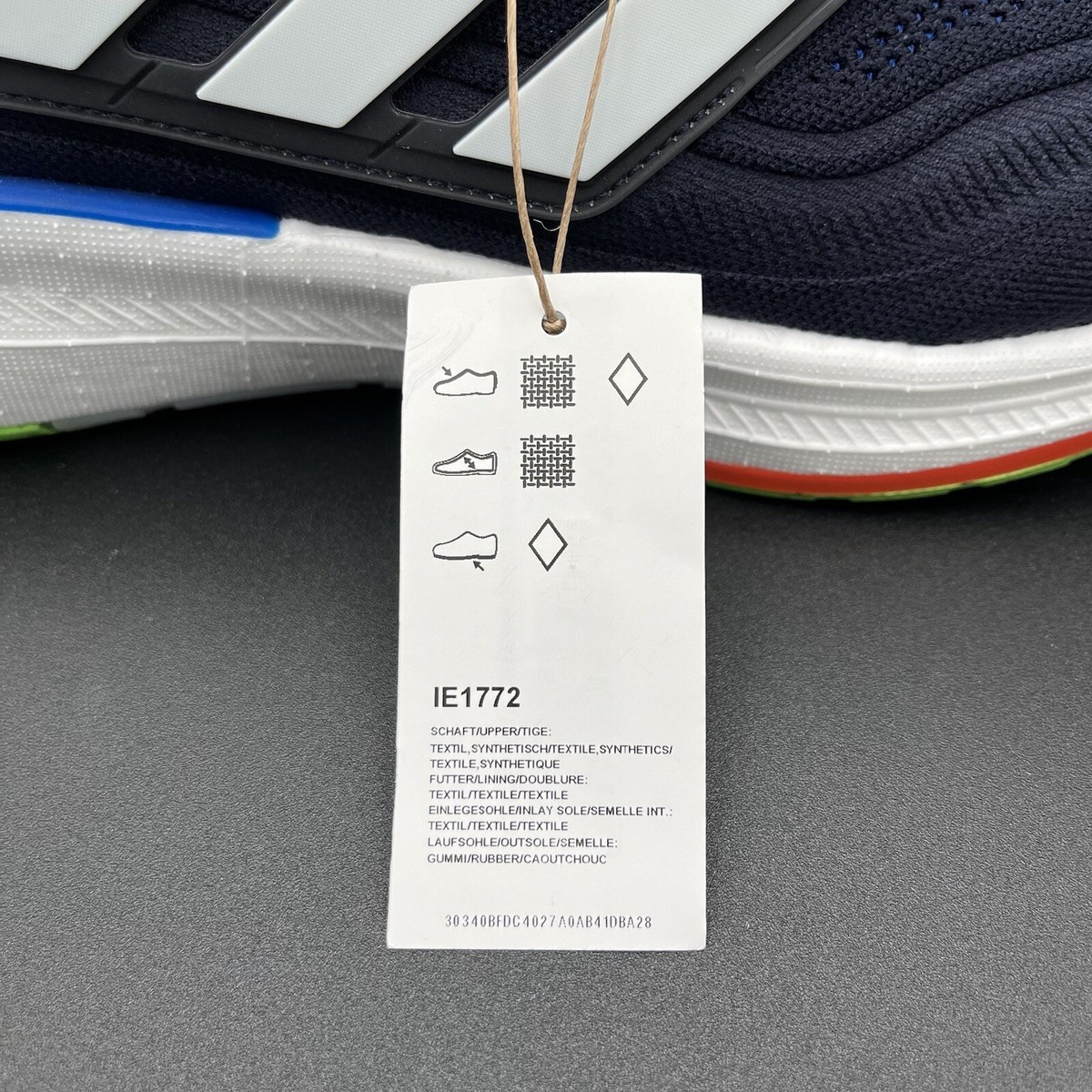 Men's Adidas Ultraboost Light Running Shoes Navy White