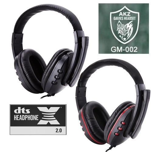 Cuffie Con Microfono Stereo Per Pc Notebook Skype Msn Jack 3.5 Linq Cy-803  - LINQ ( Informatica-Audio - Cuffie )