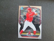 2023  Bowman  Chrome   Jorge Ruiz   #BCP-123   Los Angeles Angels